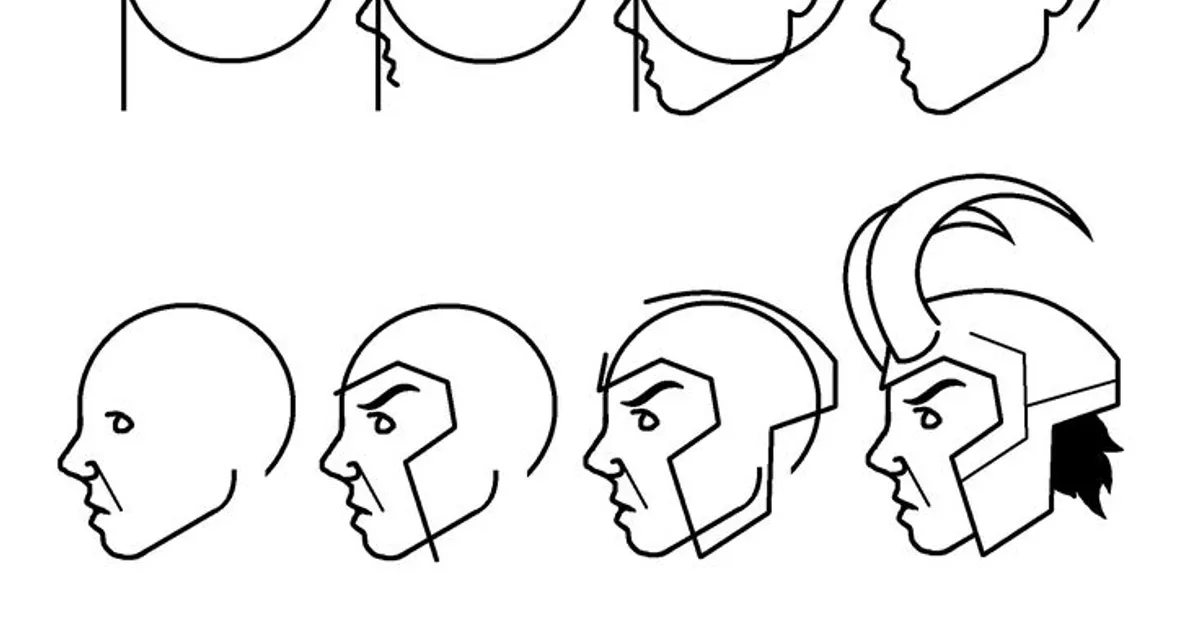 Loki | 100 Easy to Draw Cartoon Characters