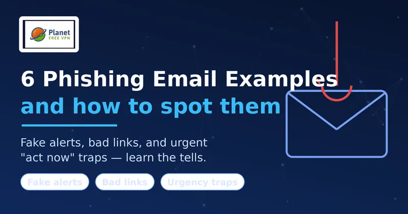 6 Phishing Email Examples (and How to Spot Each One)